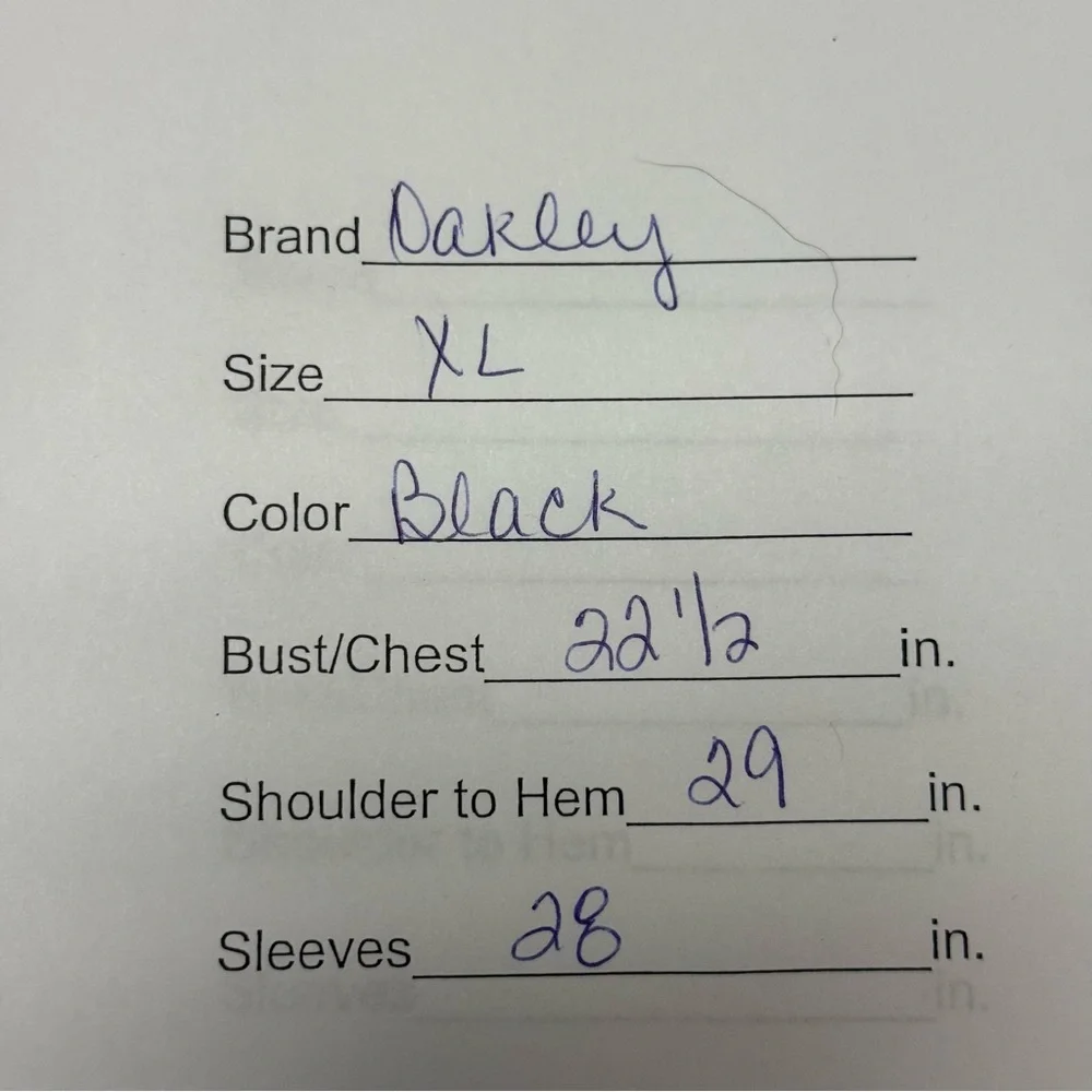 Oakley Black XL Quarter Zip Pullover Fleece Jacket - Picture 8 of 8